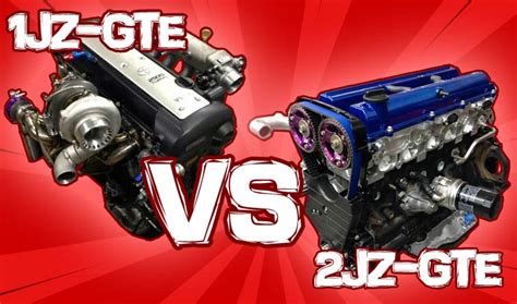 1jz vs 2jz engine specs