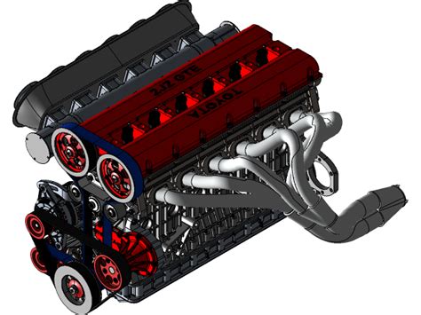 2jz engine 3d model free