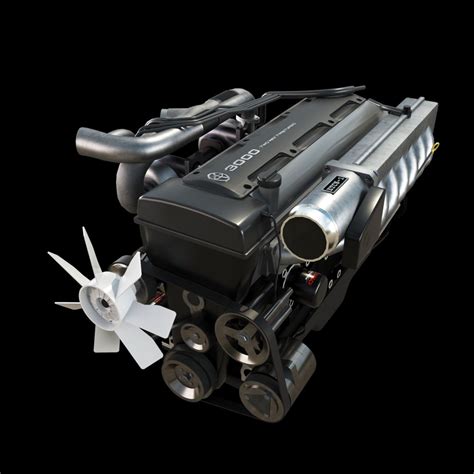 2jz engine 3d model