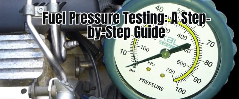 Fuel Pressure Testing