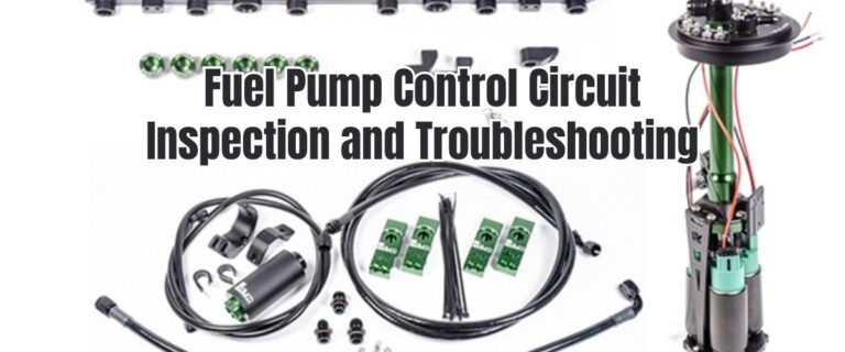 Fuel Pump Control Circuit