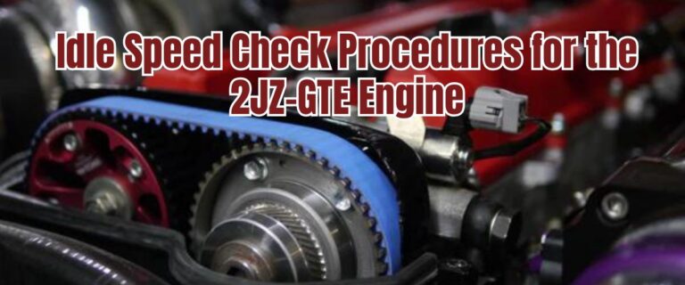 Idle Speed Check