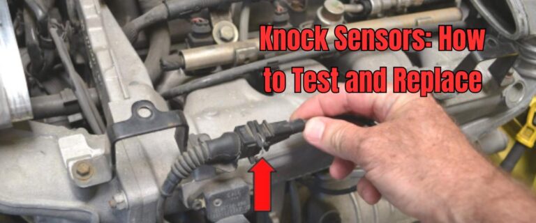 Knock Sensors How to Test and Replace