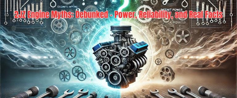 2JZ Engine Myths Debunked – Power, Reliability, and Real Facts