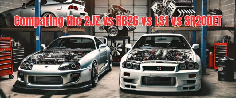 Comparing the 2JZ vs RB26 vs LS1 vs SR20DET