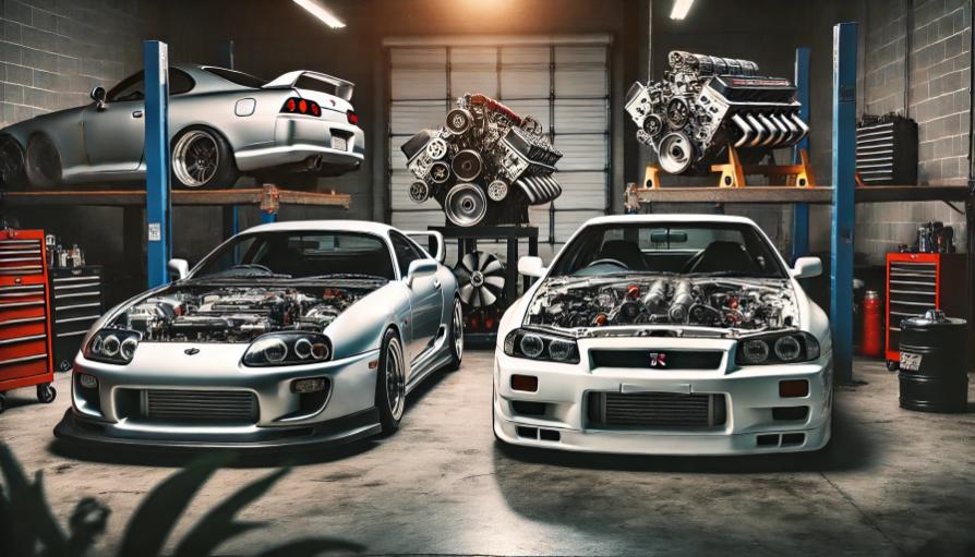 Comparing the 2JZ vs RB26 vs LS1 vs SR20DET