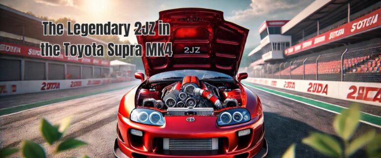 The Legendary 2JZ in the Toyota Supra MK4