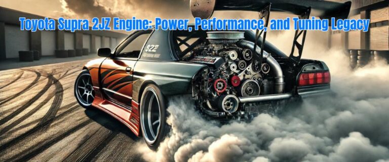 Toyota Supra 2JZ Engine Power, Performance, and Tuning Legacy