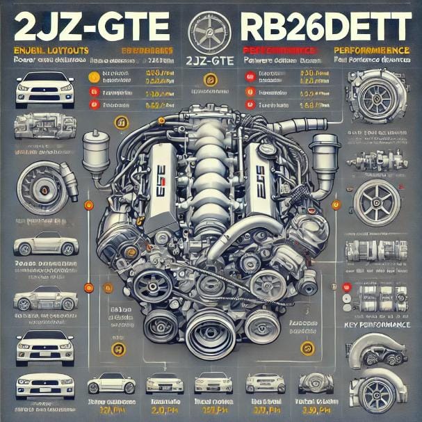 2JZ vs RB26 vs LS1 vs SR20DET