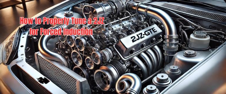 How to Properly Tune a 2JZ for Forced Induction