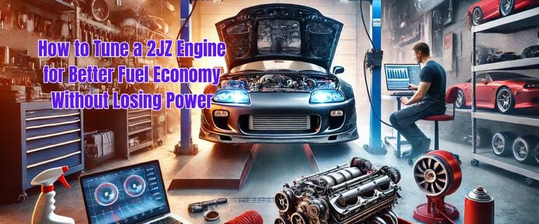 How to Tune a 2JZ Engine for Better Fuel Economy Without Losing Power