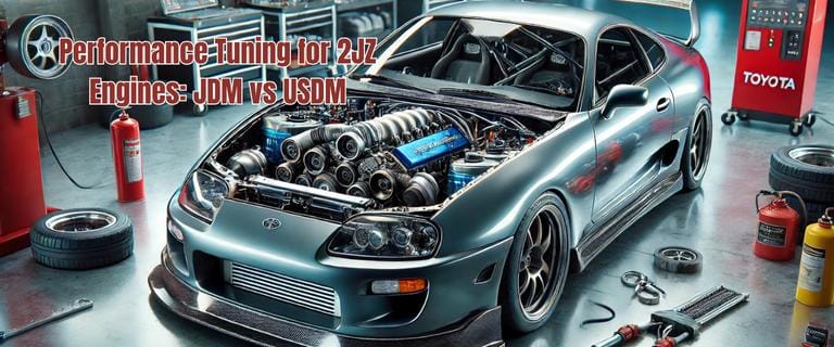 Performance Tuning for 2JZ Engines JDM vs USDM