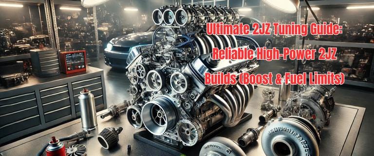 Ultimate 2JZ Tuning Guide Reliable High-Power 2JZ Builds (Boost & Fuel Limits)