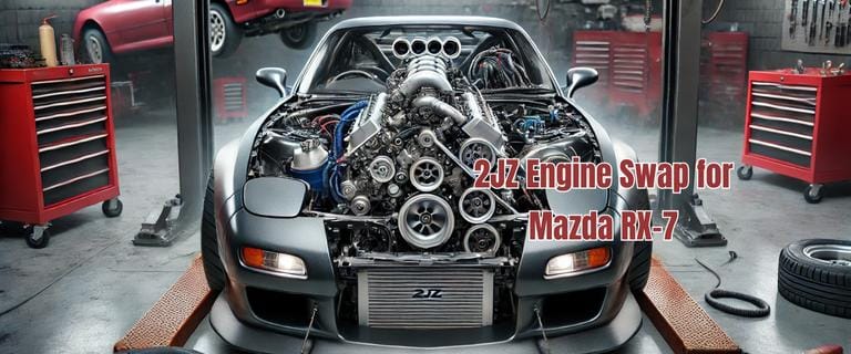 2JZ Engine Swap for Mazda RX-7