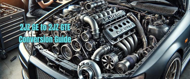 2JZ GE to 2JZ GTE Conversion Guide