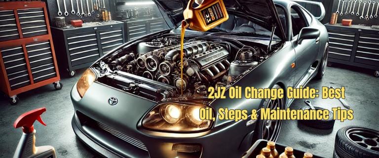 2JZ Oil Change Guide Best Oil, Steps & Maintenance Tips