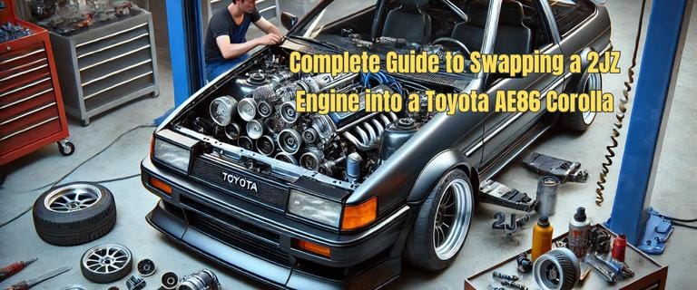 Complete Guide to Swapping a 2JZ Engine into a Toyota AE86 Corolla