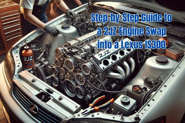 Step-by-Step Guide to a 2JZ Engine Swap into a Lexus IS300