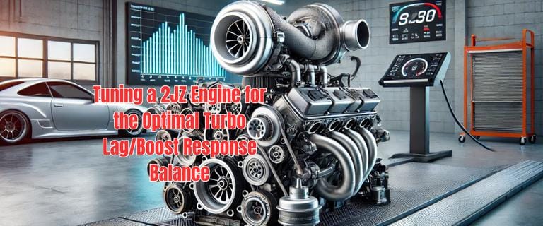 Tuning a 2JZ Engine for the Optimal Turbo LagBoost Response Balance