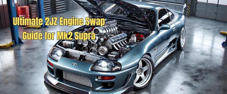 Ultimate 2JZ Engine Swap Guide for Mk2 Supra