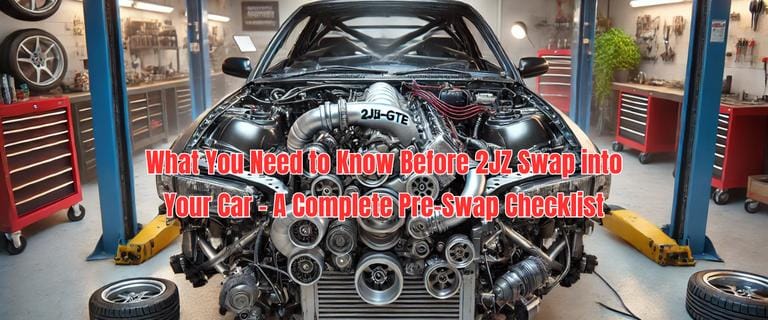 What You Need to Know Before 2JZ Swap into Your Car - A Complete Pre-Swap Checklist