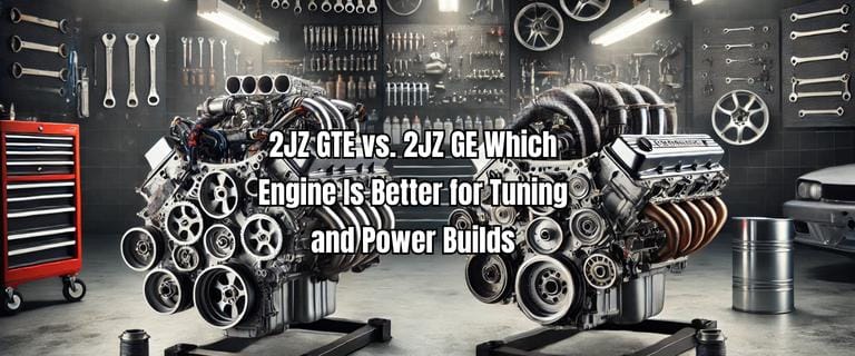 2JZ GTE vs. 2JZ GE Which Engine Is Better for Tuning and Power Builds