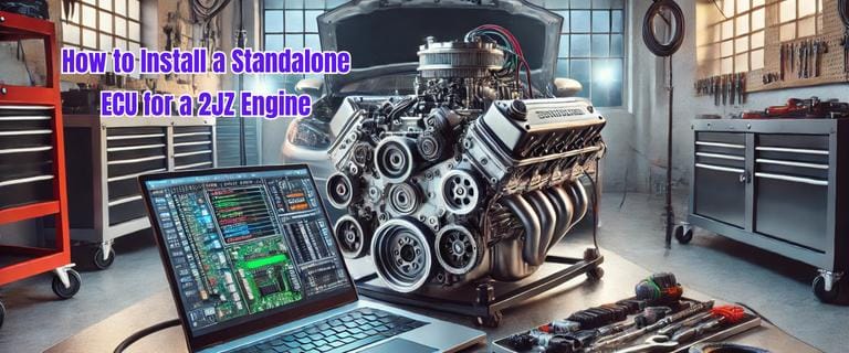 How to Install a Standalone ECU for a 2JZ Engine