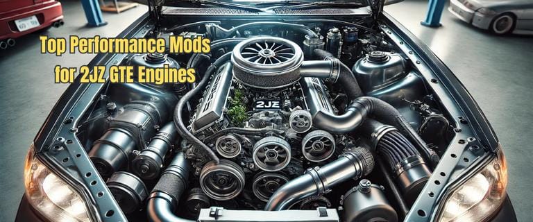 Top Performance Mods for 2JZ GTE Engines