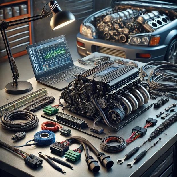 Upgrading the ECU on a 2JZ Engine